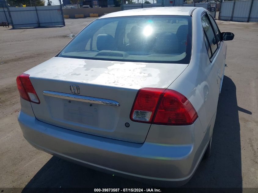 2003 Honda Civic Lx VIN: 2HGES16523H515446 Lot: 39873587