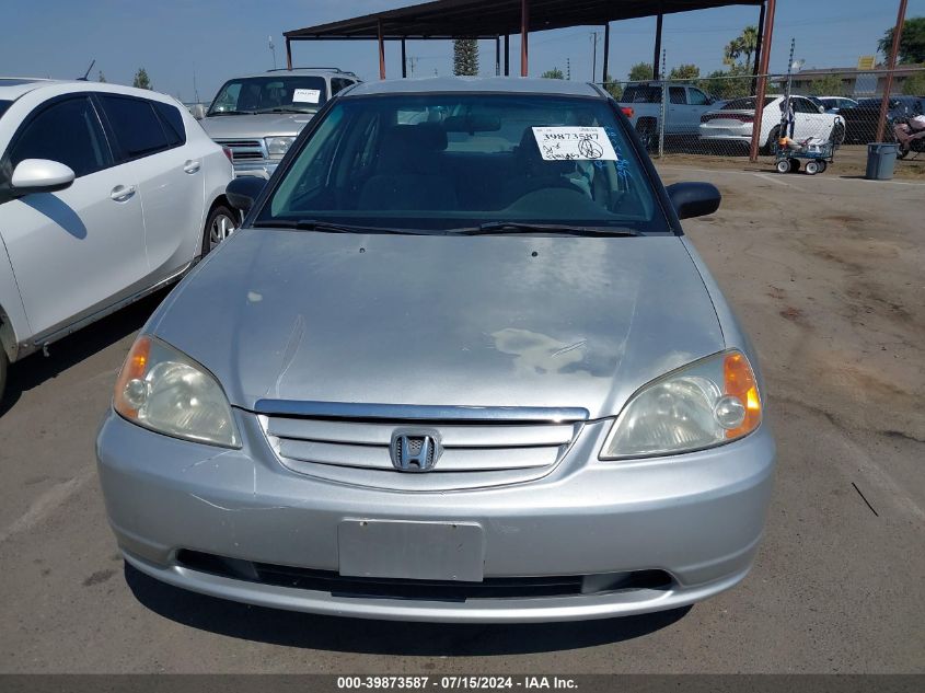 2003 Honda Civic Lx VIN: 2HGES16523H515446 Lot: 39873587