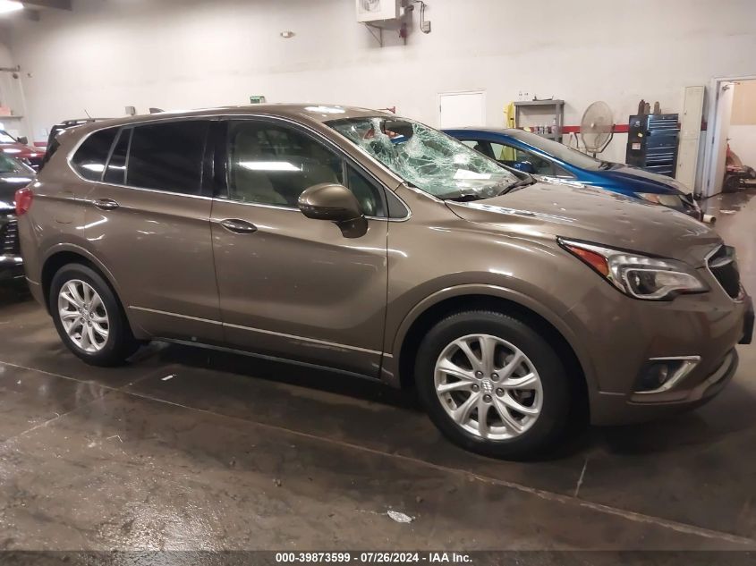 2019 Buick Envision Fwd Preferred VIN: LRBFXBSAXKD017504 Lot: 39873599