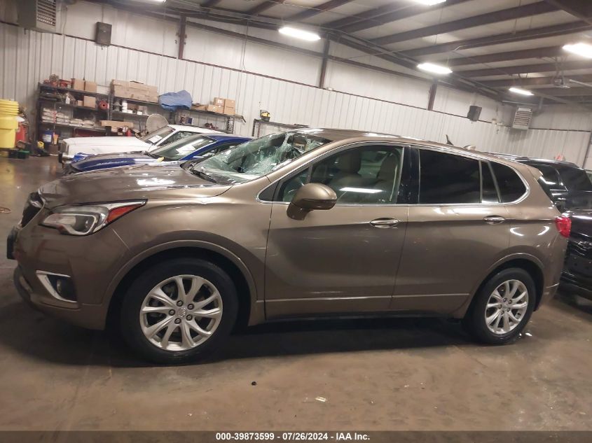 2019 Buick Envision Fwd Preferred VIN: LRBFXBSAXKD017504 Lot: 39873599