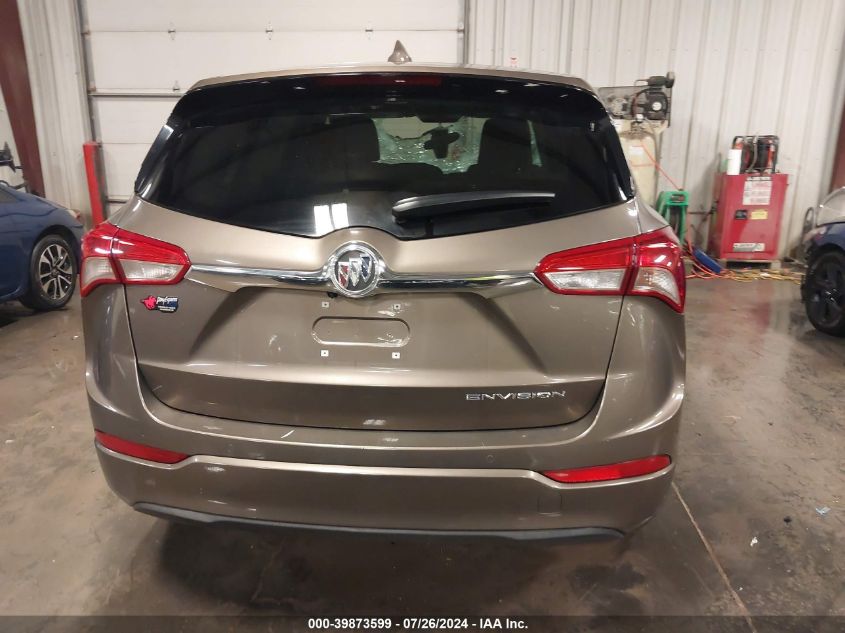 2019 Buick Envision Fwd Preferred VIN: LRBFXBSAXKD017504 Lot: 39873599