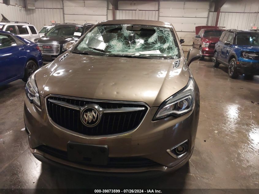 2019 Buick Envision Fwd Preferred VIN: LRBFXBSAXKD017504 Lot: 39873599