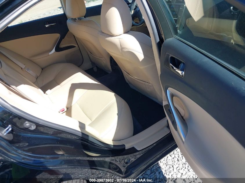 2008 Lexus Is 250 VIN: JTHCK262385020929 Lot: 39873602