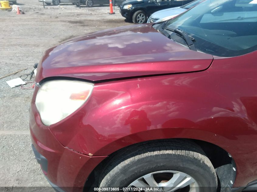 2012 Chevrolet Equinox 1Lt VIN: 2GNALDEK1C6276820 Lot: 39873605