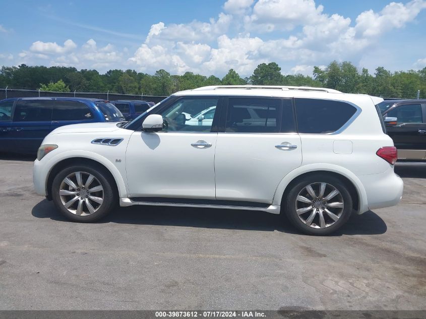 2014 Infiniti Qx80 VIN: JN8AZ2NE8E9061937 Lot: 39873612