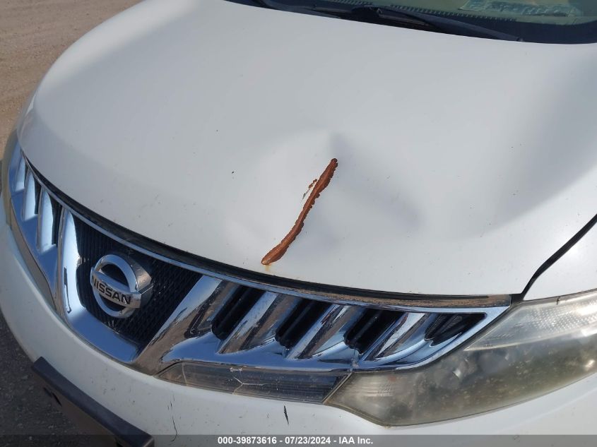 2009 Nissan Murano Le VIN: JN8AZ18W99W207705 Lot: 39873616