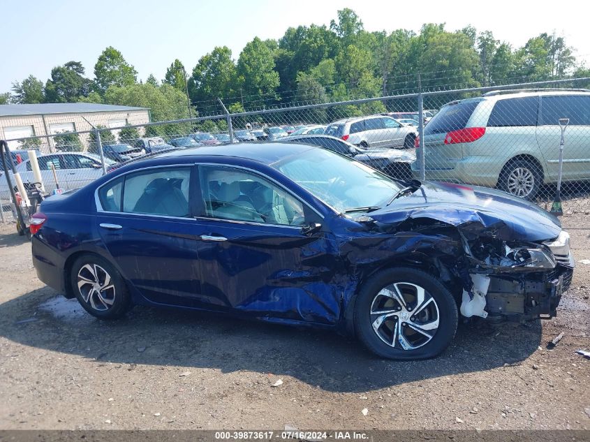 2017 Honda Accord Lx VIN: 1HGCR2F36HA130534 Lot: 39873617