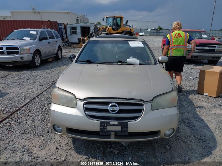 2003 Nissan Maxima Gle VIN: JN1DA31A33T433941 Lot: 39873635