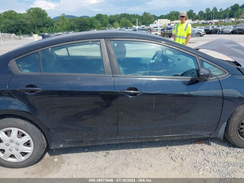 2017 Kia Forte Lx VIN: 3KPFK4A76HE020778 Lot: 39873646