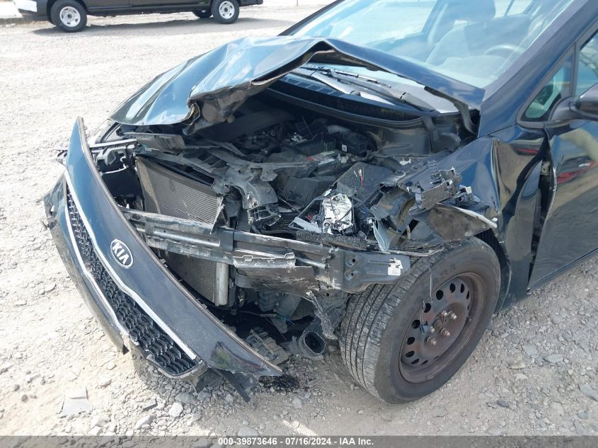 2017 Kia Forte Lx VIN: 3KPFK4A76HE020778 Lot: 39873646