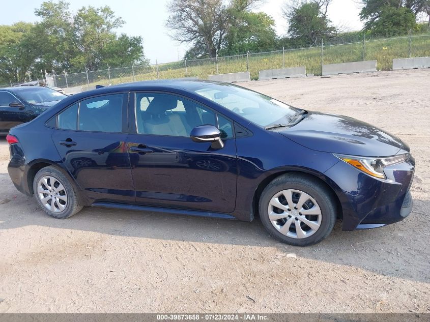 2022 Toyota Corolla Le VIN: 5YFEPMAE6NP322593 Lot: 39873658