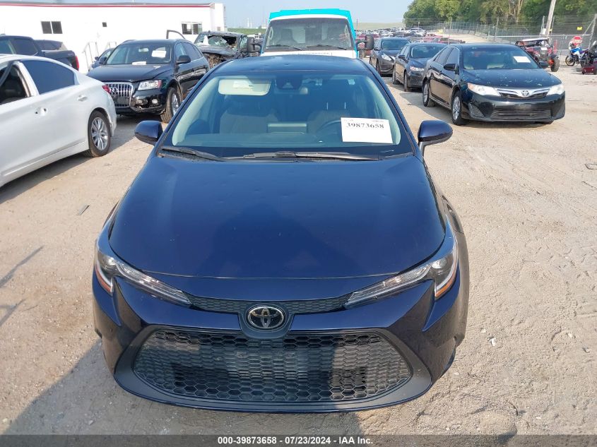 2022 Toyota Corolla Le VIN: 5YFEPMAE6NP322593 Lot: 39873658