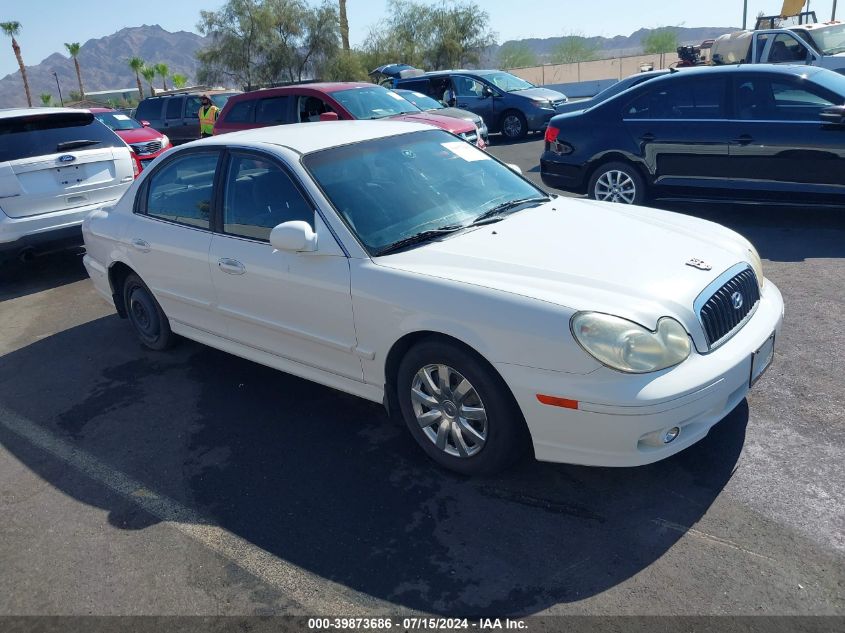 2003 Hyundai Sonata Base W/2.7L V6 VIN: KMHWF25H73A761878 Lot: 39873686