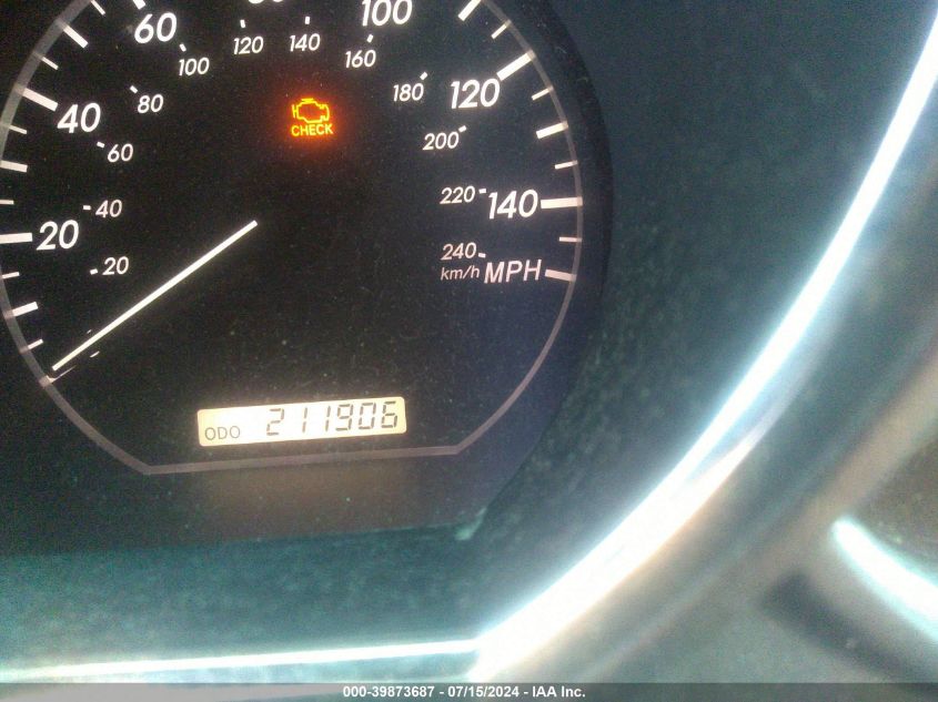 2004 Lexus Rx 330 VIN: 2T2HA31U74C006517 Lot: 39873687