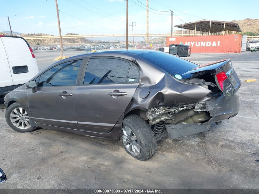 2009 Honda Civic Ex VIN: 19XFA16839E035842 Lot: 39873693