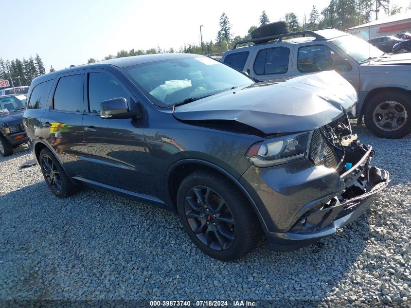 2017 Dodge Durango R/T VIN: 1C4SDJCT4HC783181 Lot: 39873740