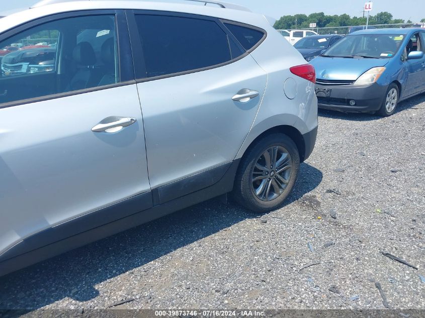 2014 Hyundai Tucson Se VIN: KM8JU3AG8EU825804 Lot: 39873746