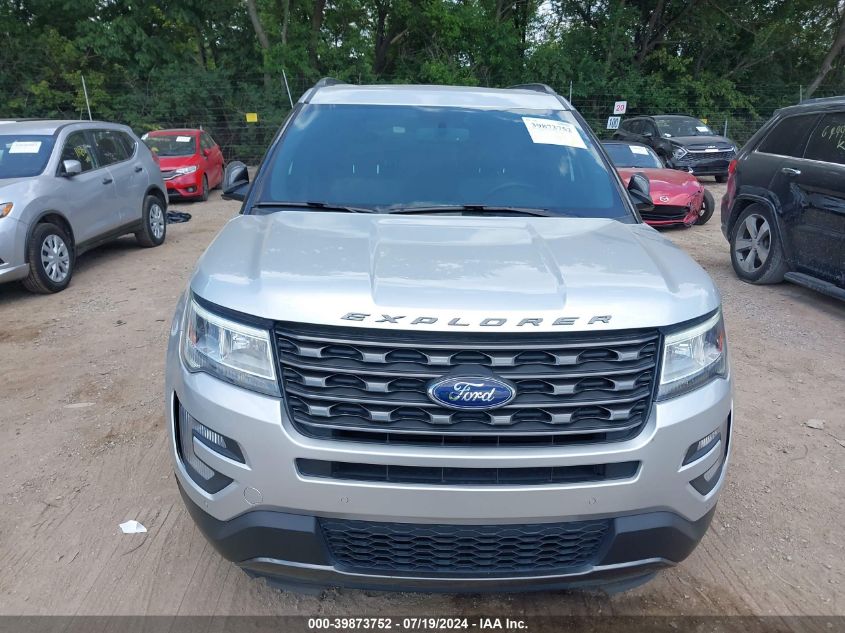 2017 Ford Explorer Xlt VIN: 1FM5K8D87HGC04176 Lot: 39873752