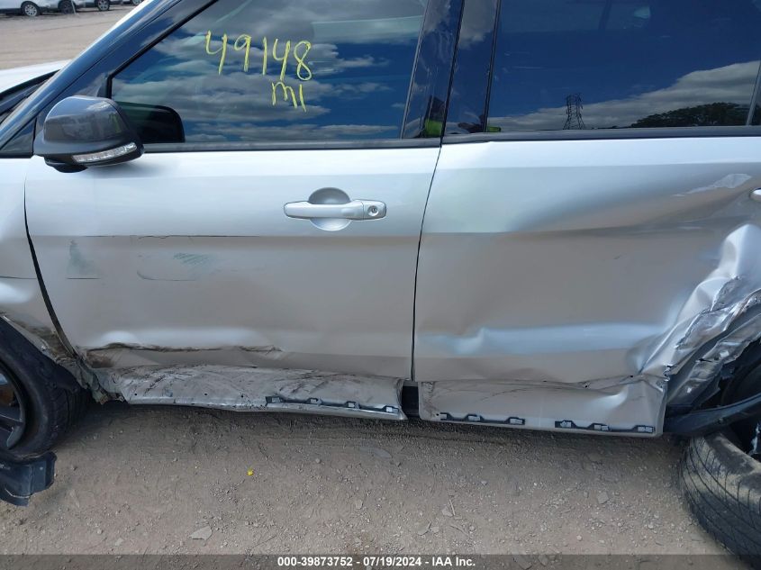 2017 Ford Explorer Xlt VIN: 1FM5K8D87HGC04176 Lot: 39873752