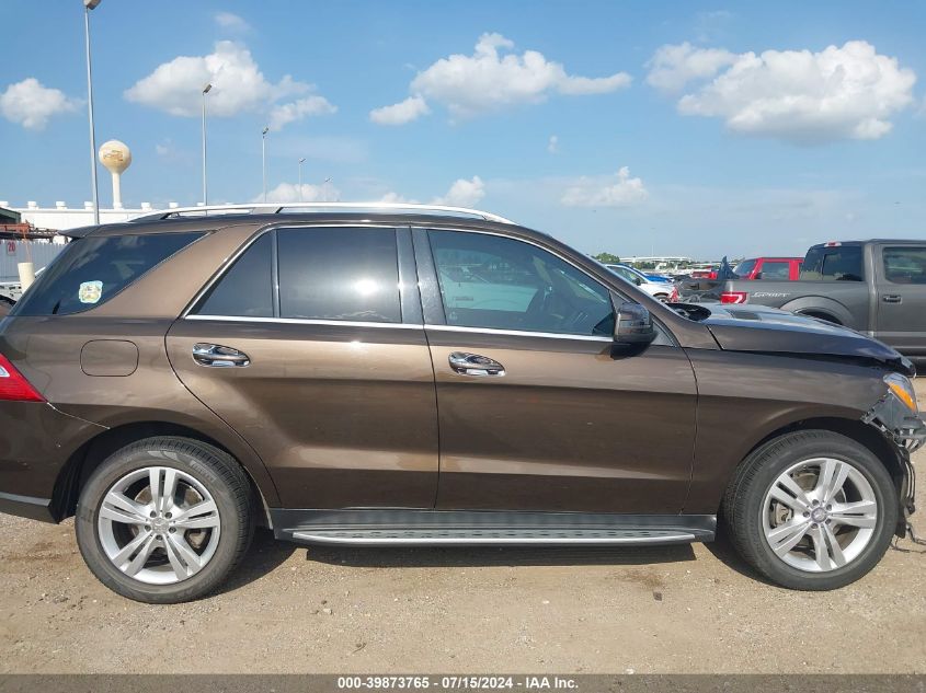 2013 Mercedes-Benz Ml 350 VIN: 4JGDA5JB8DA161008 Lot: 39873765