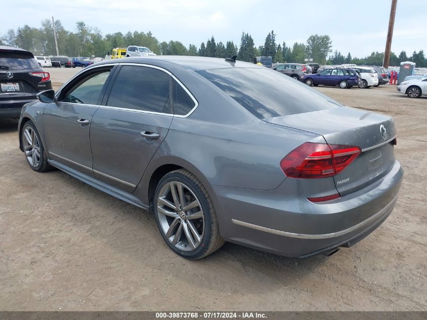 2017 VOLKSWAGEN PASSAT 1.8T R-LINE - 1VWDT7A31HC028228