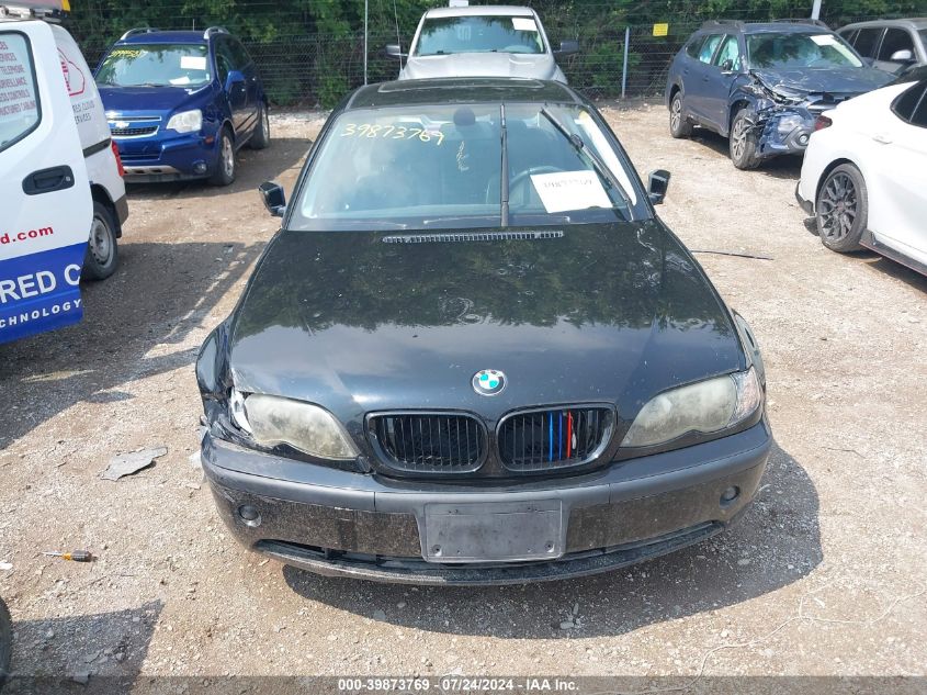 2004 BMW 325Xi VIN: WBAEU33454PR07816 Lot: 39873769