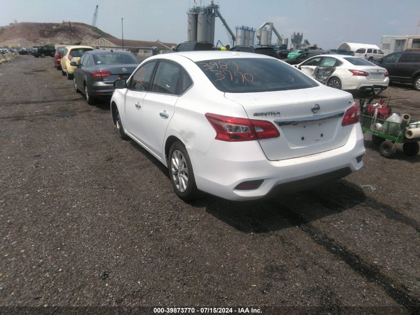 2018 Nissan Sentra Sv VIN: 3N1AB7AP6JY243857 Lot: 39873770