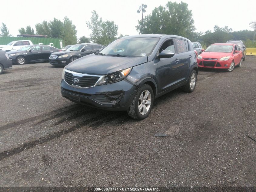 2012 Kia Sportage Lx VIN: KNDPBCA28C7252858 Lot: 39873771