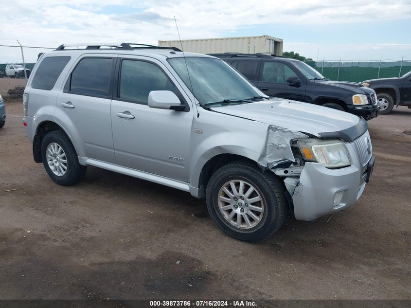 2008 Mercury Mariner Premier VIN: 4M2CU97148KJ53835 Lot: 39873786