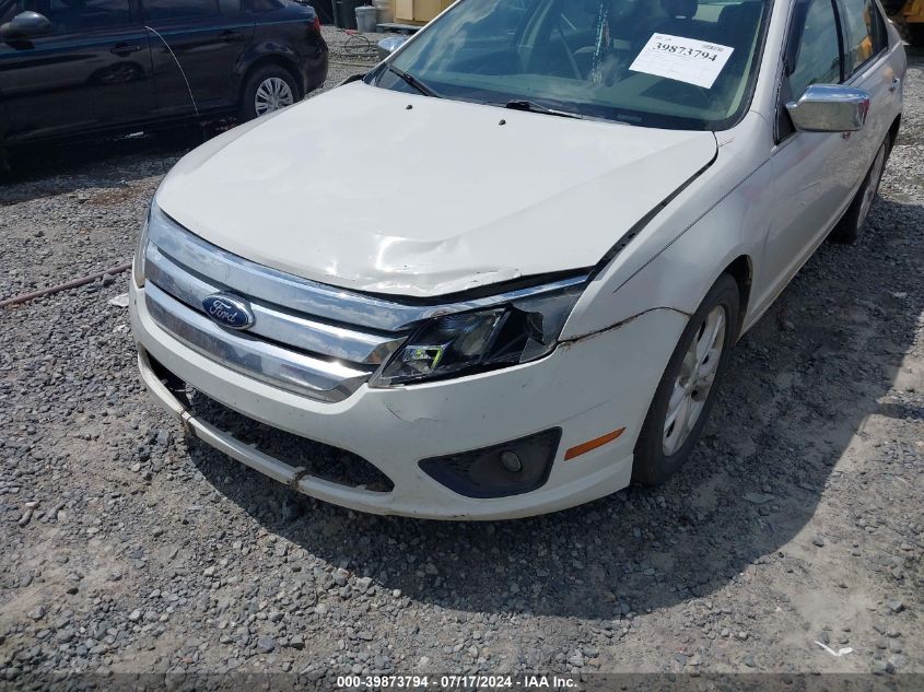 2012 Ford Fusion Se VIN: 3FAHP0HA6CR160759 Lot: 39873794