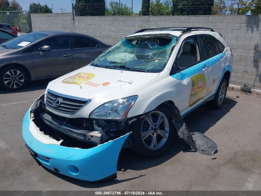 2007 Lexus Rx 400H 400H VIN: JTJGW31U372005365 Lot: 39873796