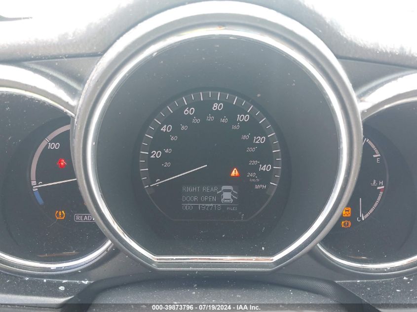 2007 Lexus Rx 400H 400H VIN: JTJGW31U372005365 Lot: 39873796