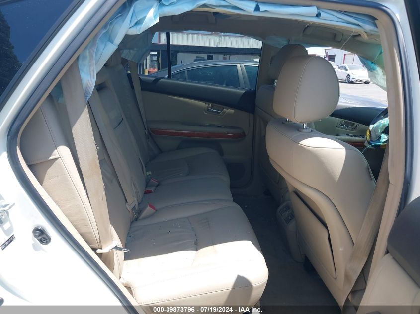 2007 Lexus Rx 400H 400H VIN: JTJGW31U372005365 Lot: 39873796