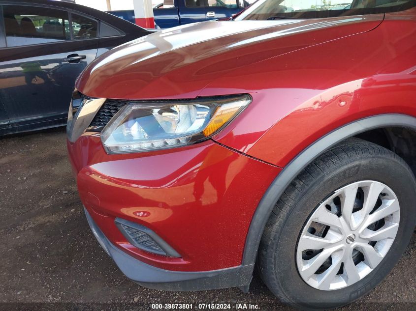 2016 Nissan Rogue S VIN: JN8AT2MT8GW029768 Lot: 39873801