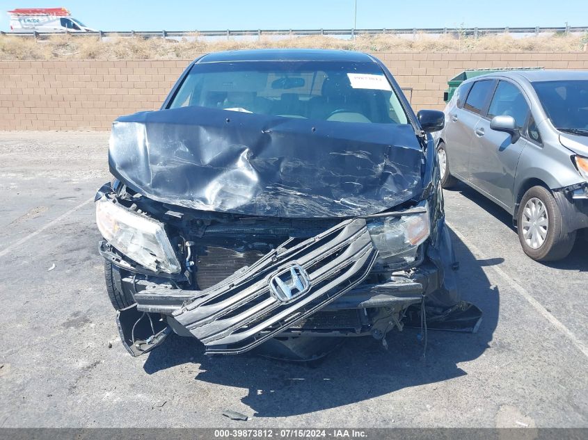 2012 Honda Odyssey Touring/Touring Elite VIN: 5FNRL5H92CB120404 Lot: 39873812