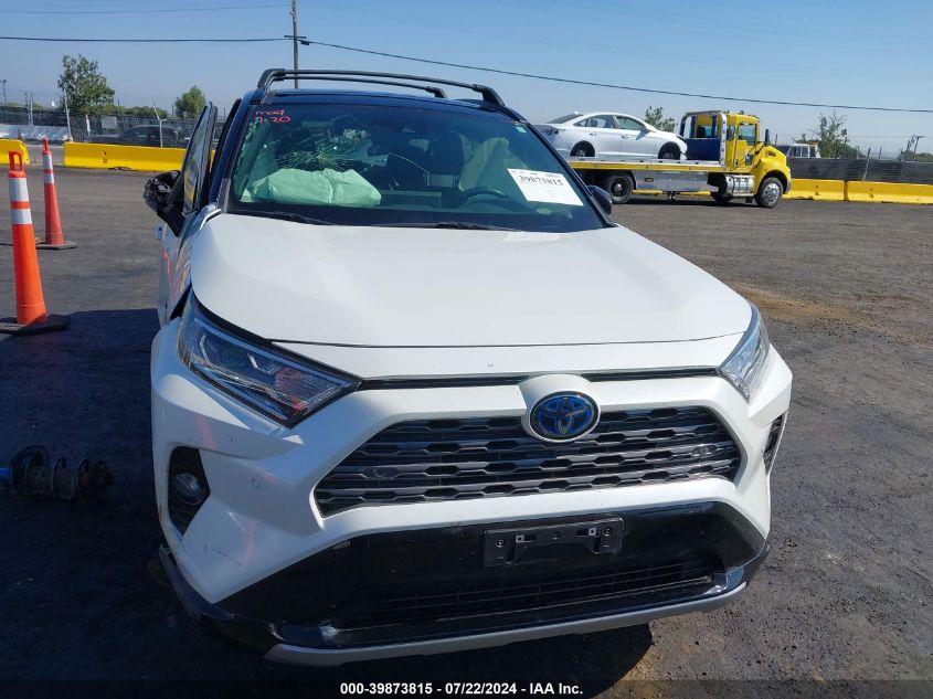2020 Toyota Rav4 Hybrid Xse VIN: JTMEWRFV7LJ036312 Lot: 39873815
