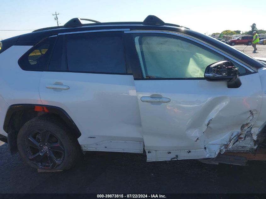 2020 Toyota Rav4 Hybrid Xse VIN: JTMEWRFV7LJ036312 Lot: 39873815