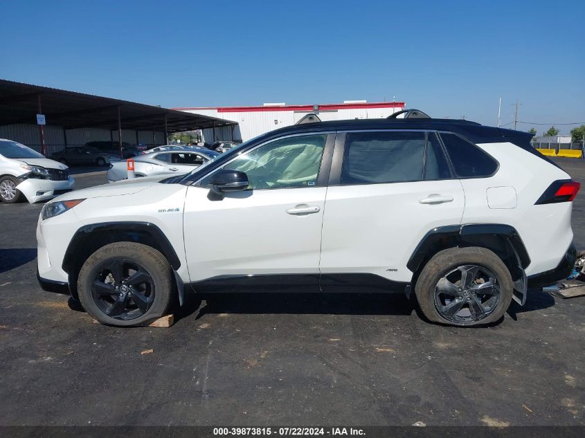 2020 Toyota Rav4 Hybrid Xse VIN: JTMEWRFV7LJ036312 Lot: 39873815
