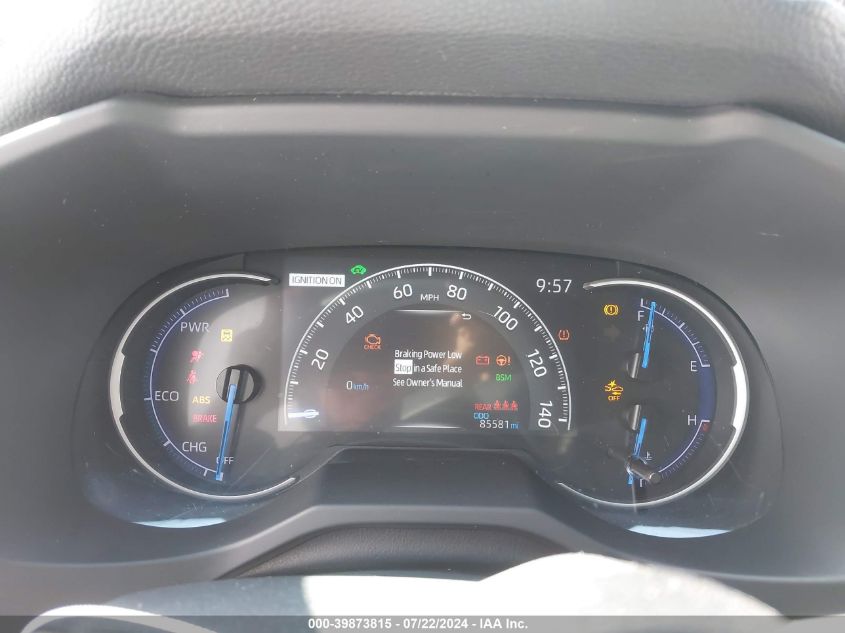 2020 Toyota Rav4 Hybrid Xse VIN: JTMEWRFV7LJ036312 Lot: 39873815