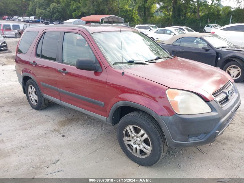 2003 Honda Cr-V Ex VIN: SHSRD788X3U129196 Lot: 39873818