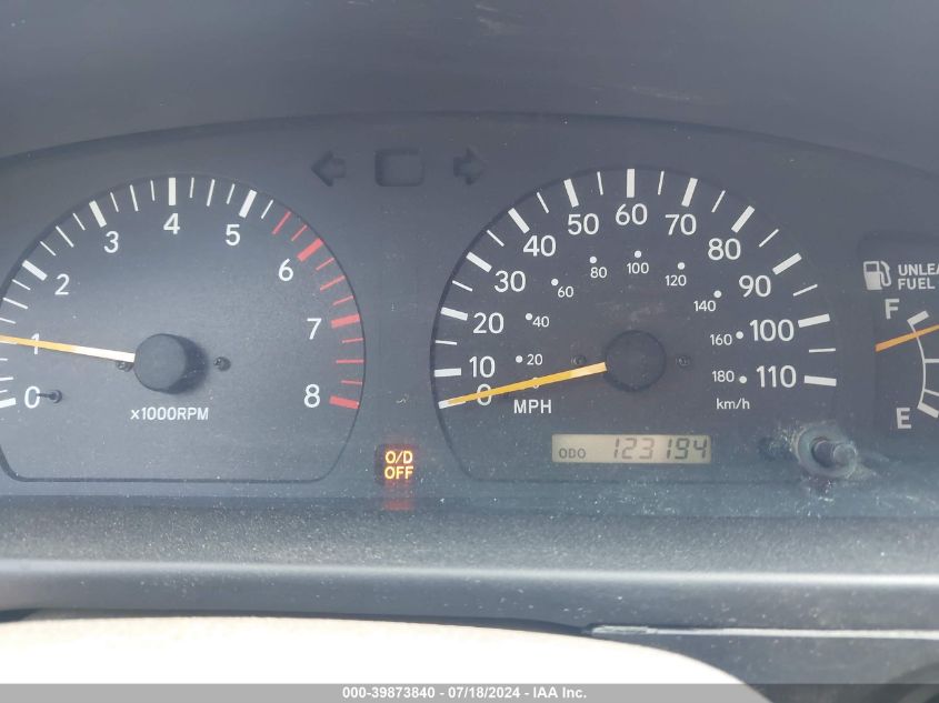 1999 Toyota Tacoma Xtracab VIN: 4TAWM72N2XZ559387 Lot: 39873840