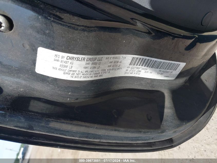 2015 Fiat 500 Sport VIN: 3C3CFFBR9FT500264 Lot: 39873851