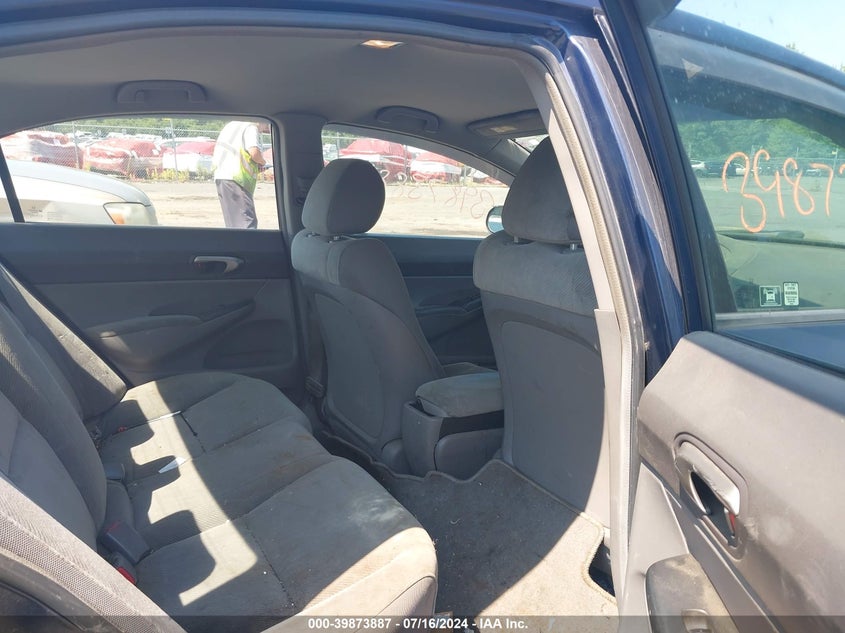 2009 Honda Civic Lx VIN: 2HGFA16589H500823 Lot: 39873887