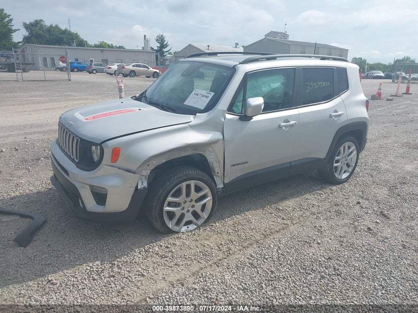 VIN ZACNJDBB3MPM62512 2021 JEEP RENEGADE ISLANDER 4X4