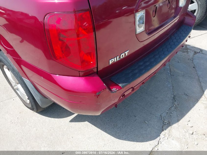 2004 Honda Pilot Ex-L VIN: 5FNYF18624B003487 Lot: 39873918