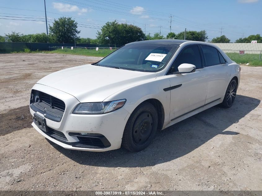 2017 Lincoln Continental Reserve VIN: 1LN6L9NCXH5616906 Lot: 39873919