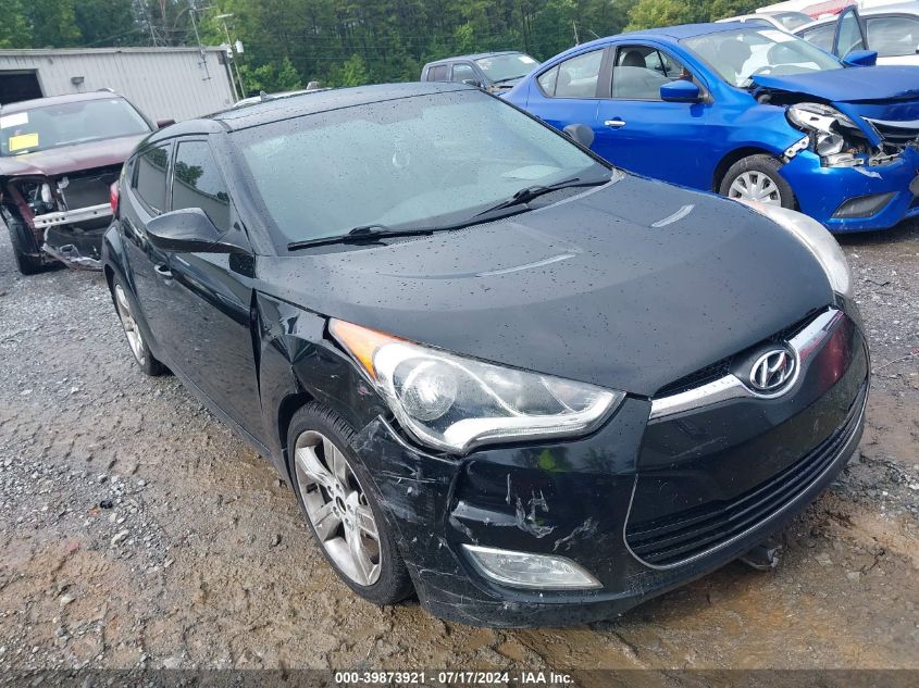 2014 Hyundai Veloster VIN: KMHTC6ADXEU206981 Lot: 39873921