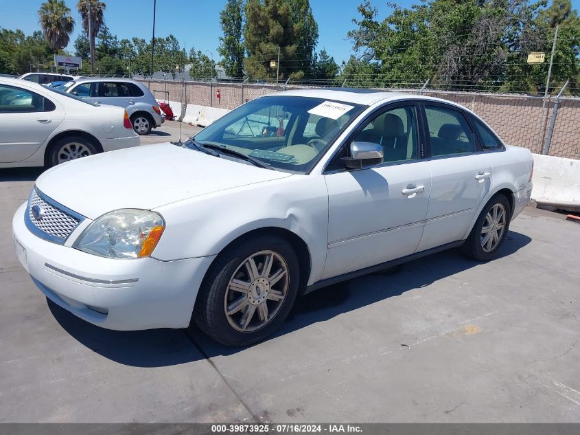 2006 Ford Five Hundred Limited VIN: 1FAHP25166G152575 Lot: 39873925