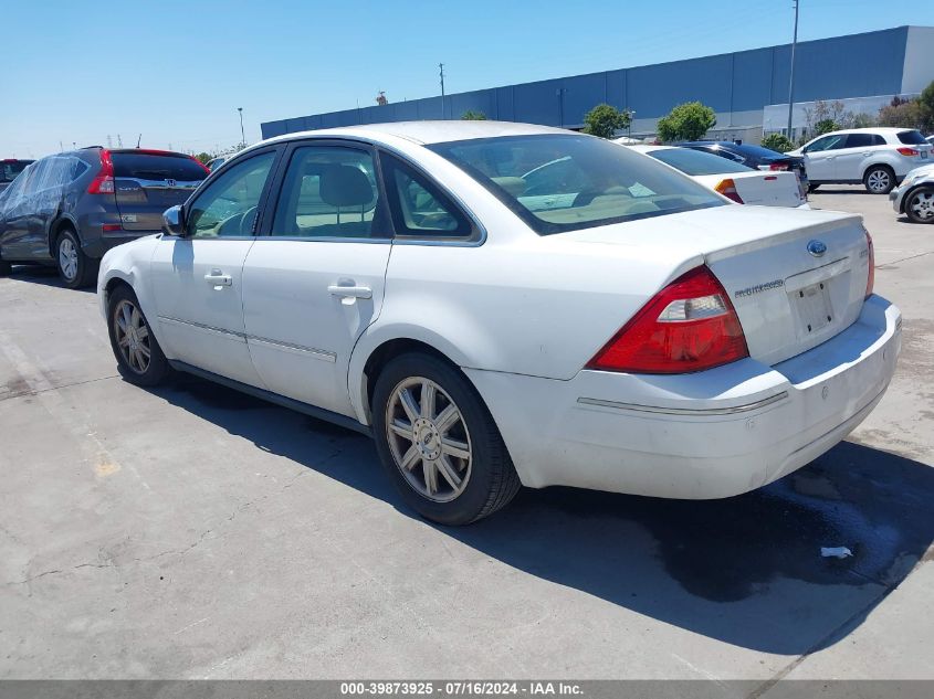 2006 Ford Five Hundred Limited VIN: 1FAHP25166G152575 Lot: 39873925