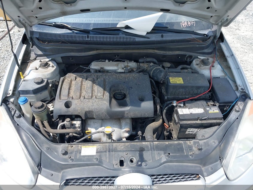 2010 Hyundai Accent Gs VIN: KMHCM3AC6AU184815 Lot: 39873927